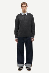 SARICK SWEATER 15561 DARK GREY MEL.