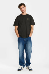 PRINTED T-SHIRT / 1460 RUN - BLACK