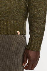 Knit Cardigan / 6543 - Army