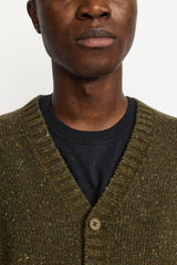 Knit Cardigan / 6543 - Army