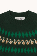GEESE SWEATER - INK BLUE