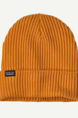 FISHERMAN'S ROLLED BEANIE AUTUMN ORANGE