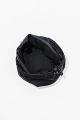Reversible Bucket Black Tech Sateen