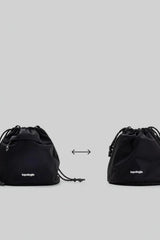 Reversible Bucket Black Tech Sateen