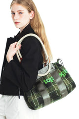 SUMMIT TOTE WIDE SMALL BLACK TECH SATEEN