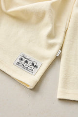KAPU LS RUGBY POLO - ECRU