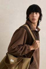 STABLES HALF ZIP TAUPE