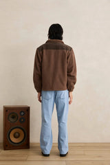 STABLES HALF ZIP TAUPE