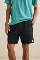 TEXTURED LINEN JAM - BLACK