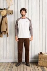 FOSTER LS T-SHIRT BONE