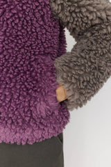 CHUNKY BLOCK TEDDY DARKGREY