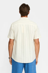 SHORT-SLEEVED CUBAN SHIRT / 3237 - BLUE