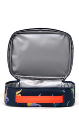Pop Quiz Lunch Box Little Herschel Watercolor Dinos Darkest Navy