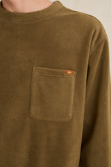 AWAKE POLAR FLEECE LS CAMEL
