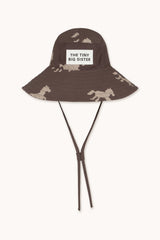 HORSES BUCKET HAT - UMBER