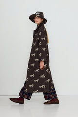 HORSES BUCKET HAT - UMBER