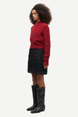 SAJEANNE CARDIGAN 1 SUN-DRIED TOMATO