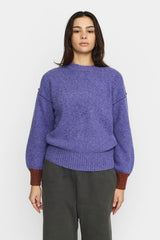 HEAVY MERINO KNIT LILAC