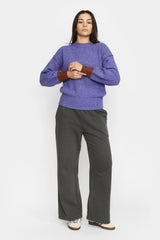 HEAVY MERINO KNIT LILAC