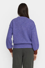 HEAVY MERINO KNIT LILAC