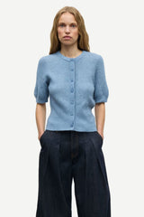 SALORA SS CARDIGAN WINDWARD BLUE