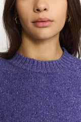 HEAVY MERINO KNIT LILAC