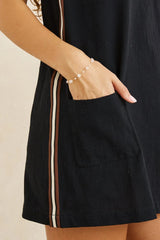 HANALEI MINI DRESS BLACK