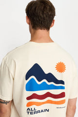 PRINTED T-SHIRT / 1459 TER - OFFWHITE MELANGE