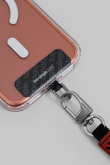 PHONE CASES D-RING PHONE STRAP ADAPTER GREY