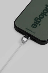 PHONE CASES D-RING PHONE STRAP ADAPTER GREY
