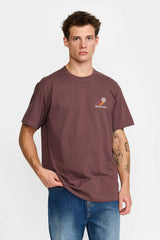 PRINTED T-SHIRT / 1458 SPO - DUSTPURPLE