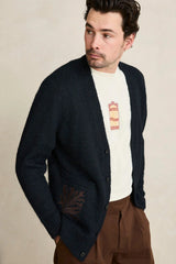 HERITAGE BLOOM CARDIGAN MIDNIGHT