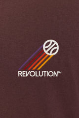 PRINTED T-SHIRT / 1458 SPO - DUSTPURPLE