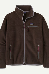 M'S RETRO PILE JKT DEN BROWN