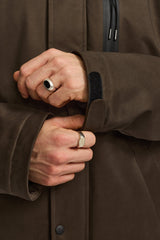 Outdoor Parka / 7443 - Darkbrown