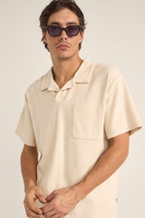 VINTAGE TERRY POLO NATURAL