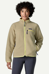 W's Retro Pile Jkt - Weathered Stone