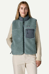 W'S CLASSIC RETRO-X VEST BLUE SAGE