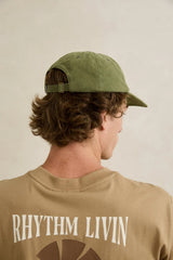 ESSENTIAL BRUSHED TWILL CAP DILL