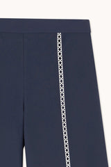 WIDE PANTS - NAVY
