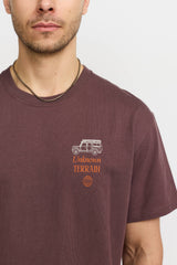 Printed T-Shirt / 1464 TER - Dustpurple