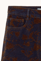 MARU JACQUARD JEANS - NAVY