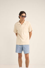 VINTAGE TERRY POLO NATURAL