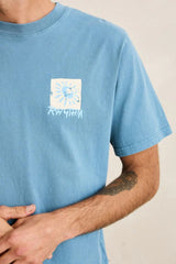 MEMENTOS VINTAGE SS T-SHIRT - BLUESTONE