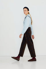 MARU JACQUARD JEANS - NAVY