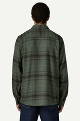 M'S FJORD FLANNEL SHIRT DISSOLVE: TREELINE GREEN