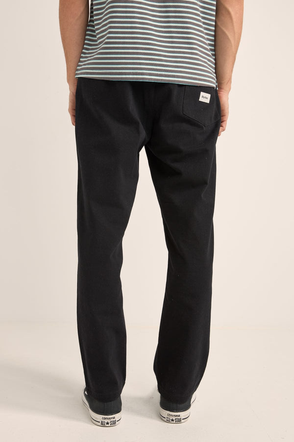 BRUSHED JAM PANT - BLACK