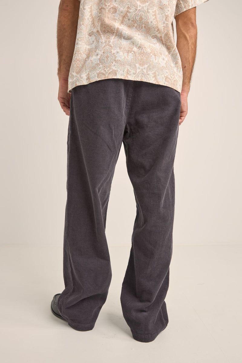 CORD TROUSER - CHARCOAL