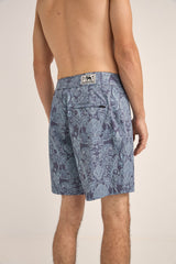 JEAN PAISLEY TRUNK - NAVY