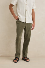 CORD JAM PANT - OLIVE